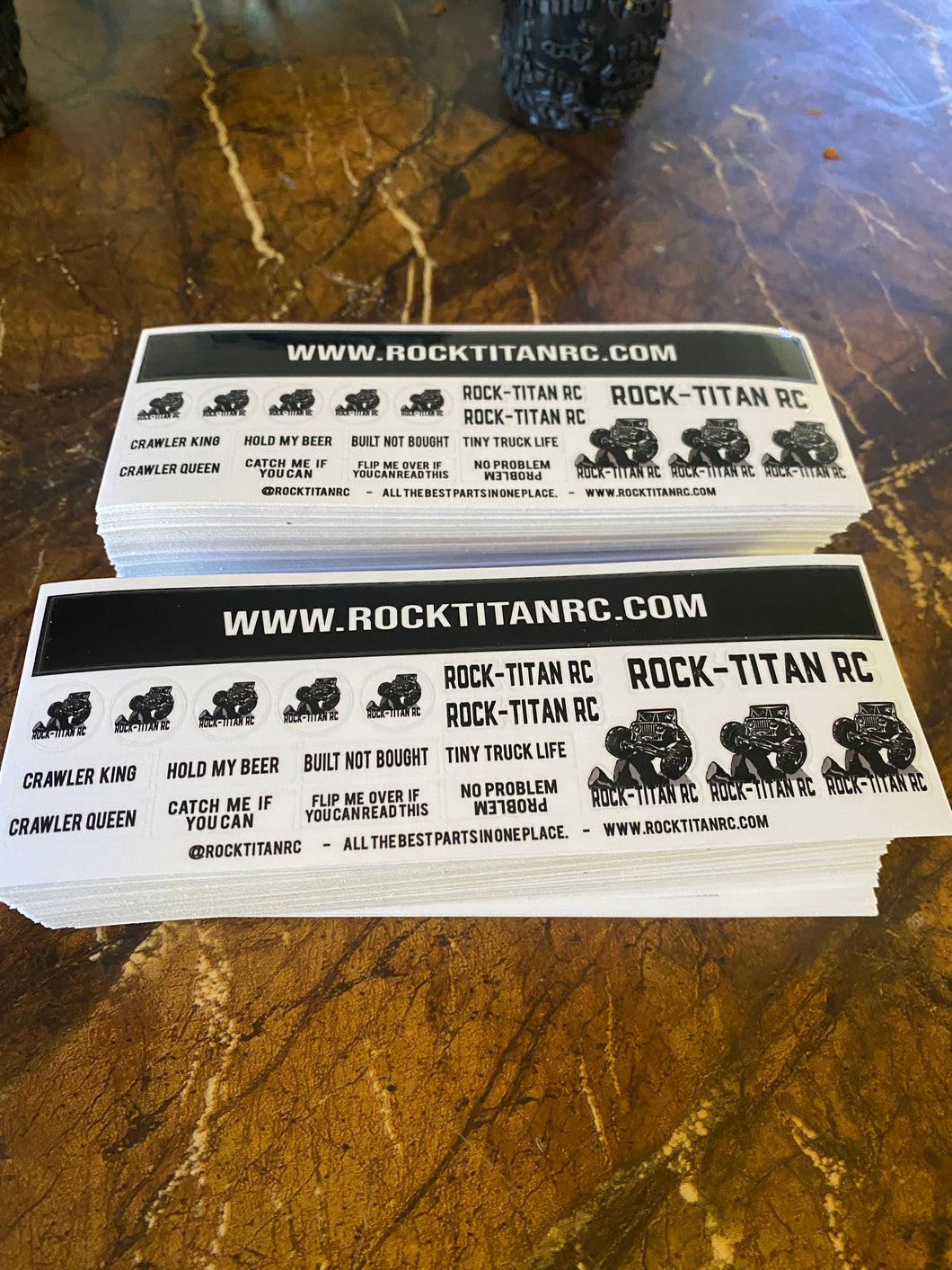 Rock-Titan Sticker Sheet