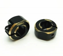 Load image into Gallery viewer, Treal Axial SCX24 Brass Rear Counterweight Black 20g/pair
