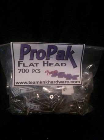 (700 pcs) Flat Head ProPak Stainless Bulk Bag