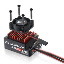 Load image into Gallery viewer, QUICRUN 10BL120 ESC (1/10th scale 120A sensored Brushless ESC)
